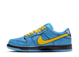 The Powerpuff Girls x Nike SB Dunk Low Pro QS "Bubbles" Blue Chill/Deep Royal Blue 25cm