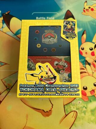 【未開封】横浜記念デッキピカチュウ 1BOX