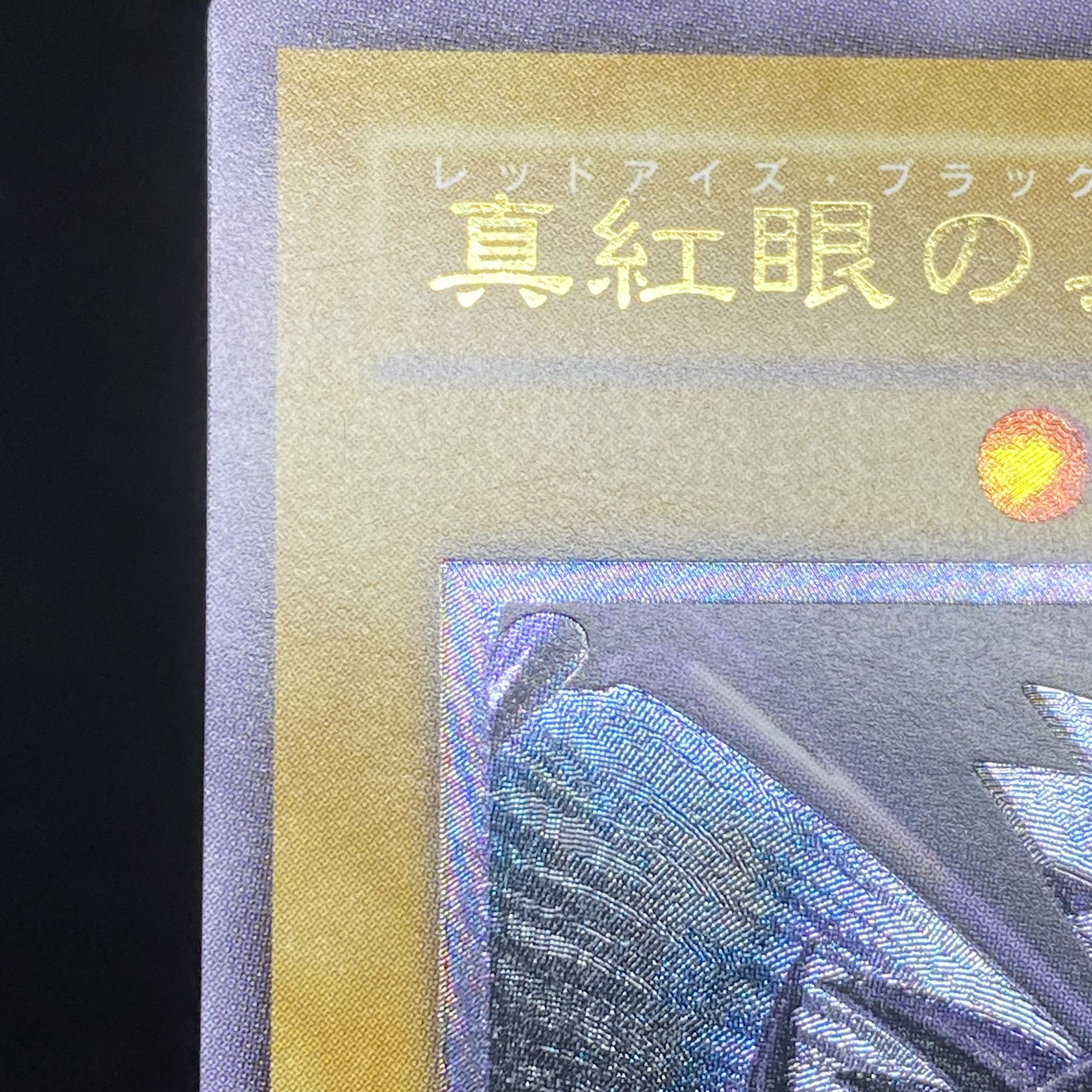 真紅眼の黒竜 レリーフ アルティメットレア 301-056