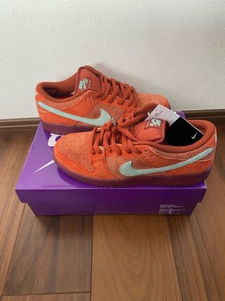 Nike SB Dunk Low Pro PRM "Mystic Red and Rosewood" 26cm