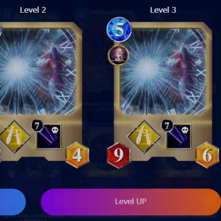 NFT WARS 固有時間 #134500063　スピリットなし　レベル１