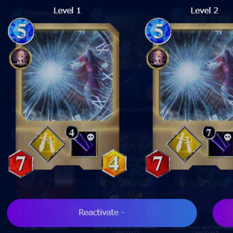 NFT WARS 固有時間 #134500063　スピリットなし　レベル１