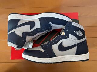 Nike Air Jordan 1 High 85 "Georgetown" College NeMinar/Summit HoWight Tech Grey 27cm