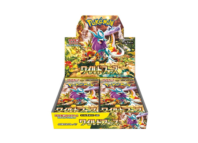 拡張パック「ワイルドフォース」未開封ボックス  4BOX