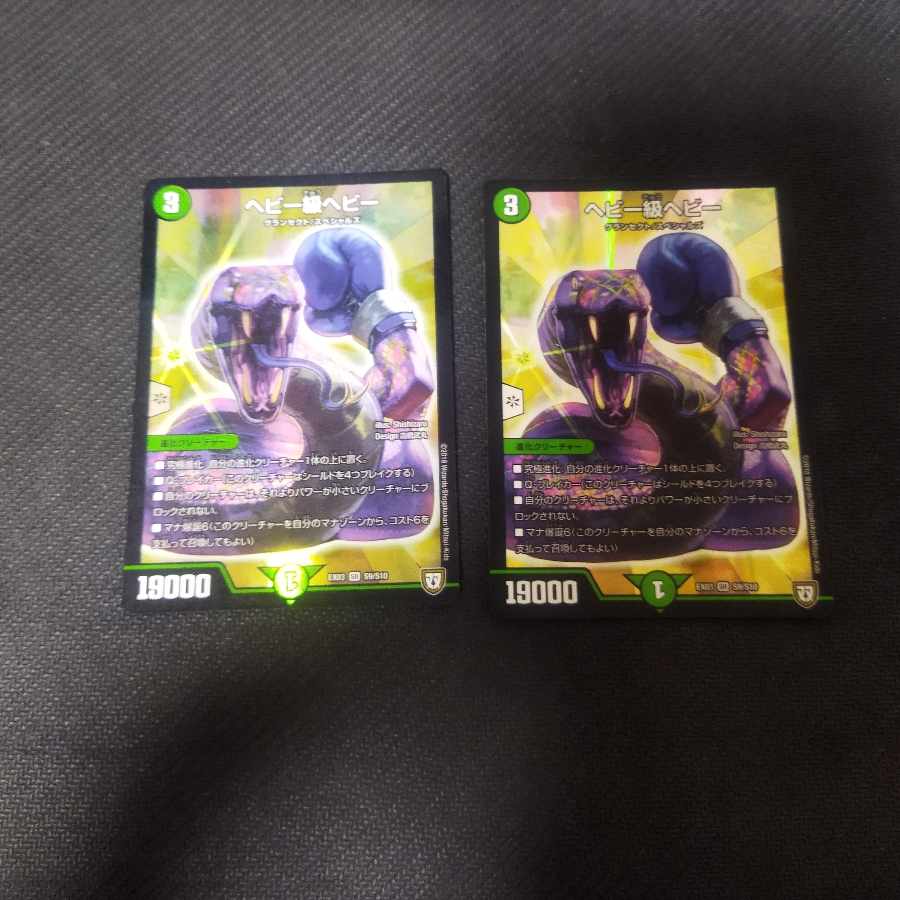 Heavyweight Heavy SR S9/S10 2 copies 2枚