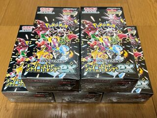 New Pokémon Cards Shiny Treasures ex 5box with shrink 5BOX