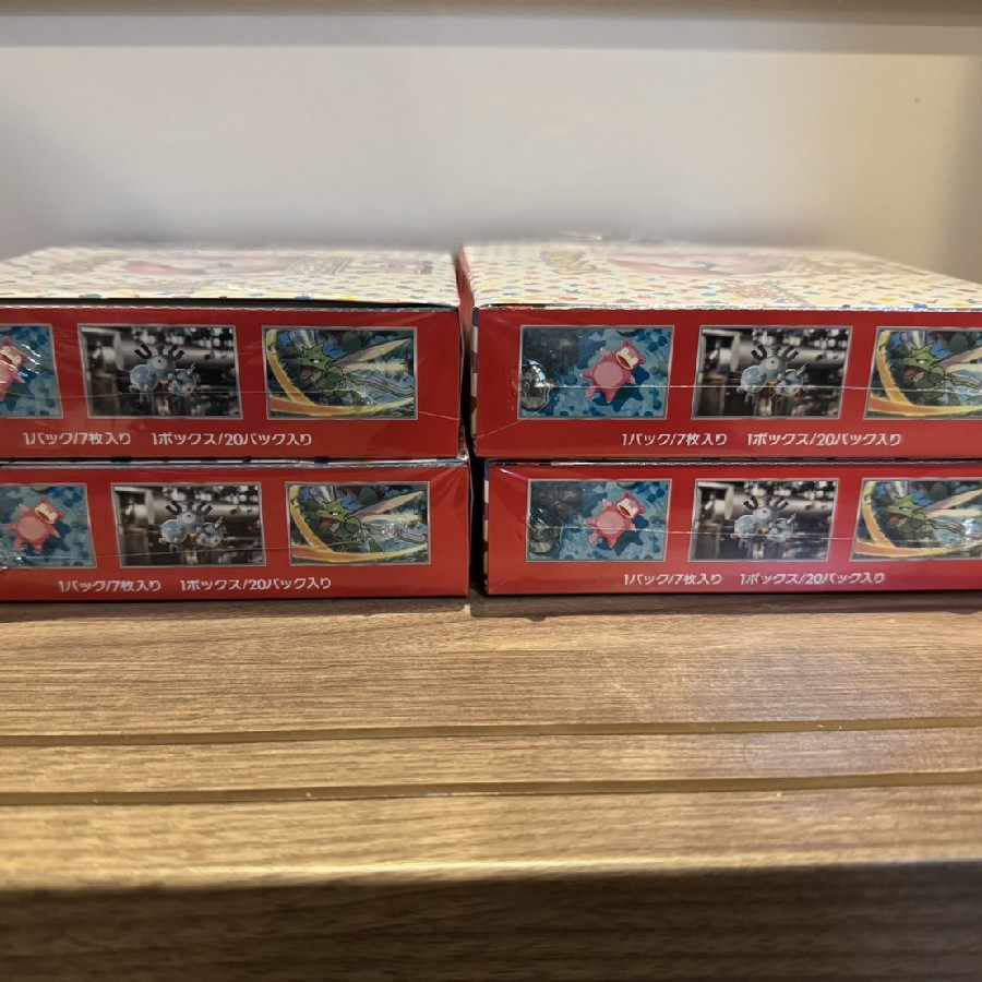 Enhanced Expansion Pack "Pokémon Card 151 (Ichigoichi)" Unopened box 4BOX