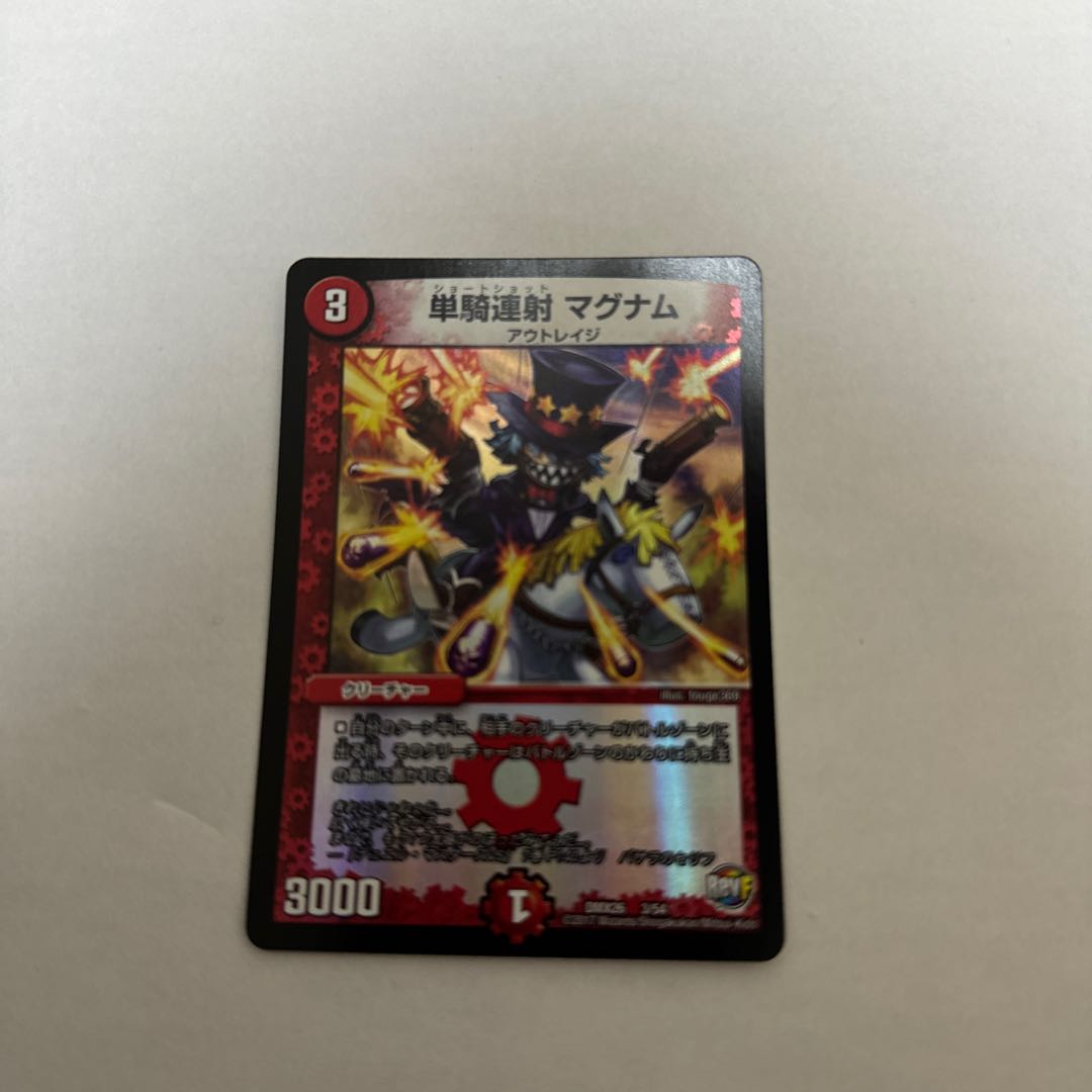 Single shot magnum 1 piece