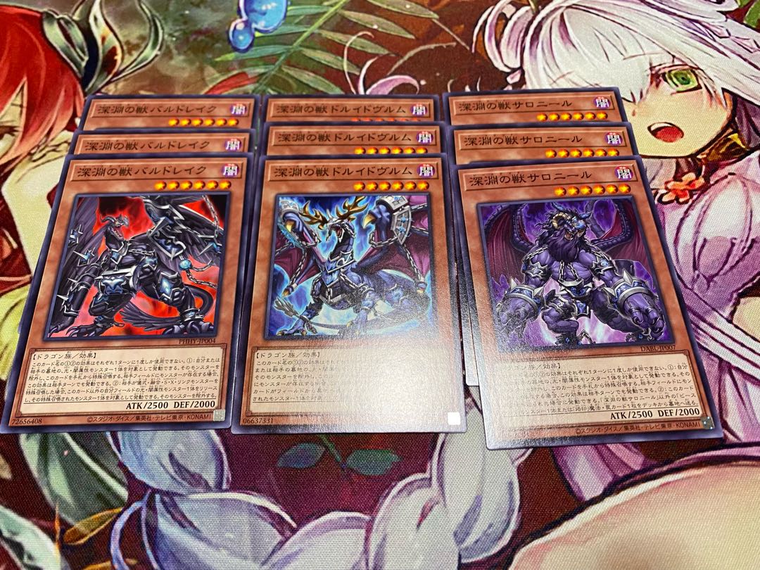 遊戯王 深淵の獣 サロニール ドルイドヴルム バルドレイク 1枚の通販