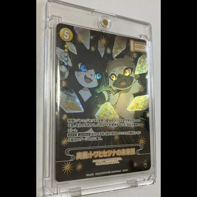 CNP Trekkie with Certificate of Authenticity: Visions of Towa and Setsuna|The Small Restructer Revolution, The Coming of the Dimension P-RR Rare