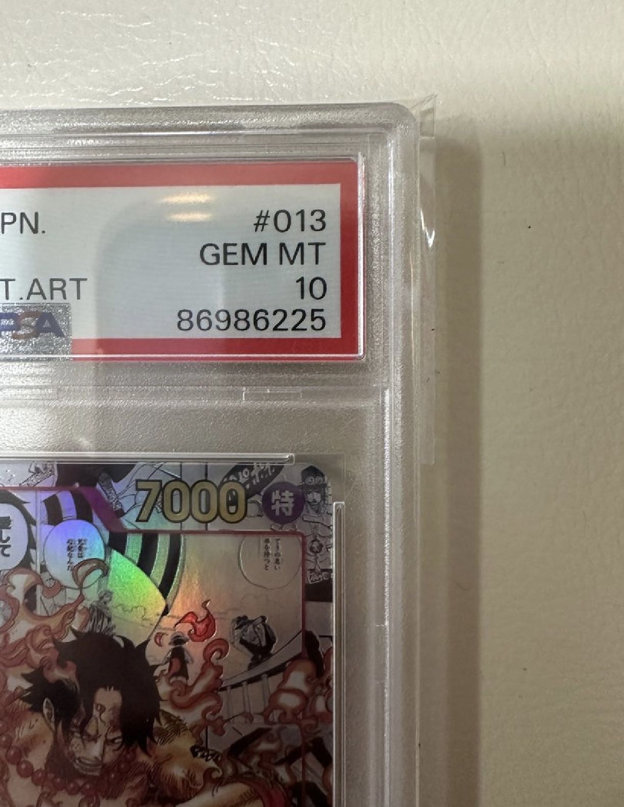 PSA10] Portgas D. Ace (Parallel) (Super Parallel) P-SR OP02-013