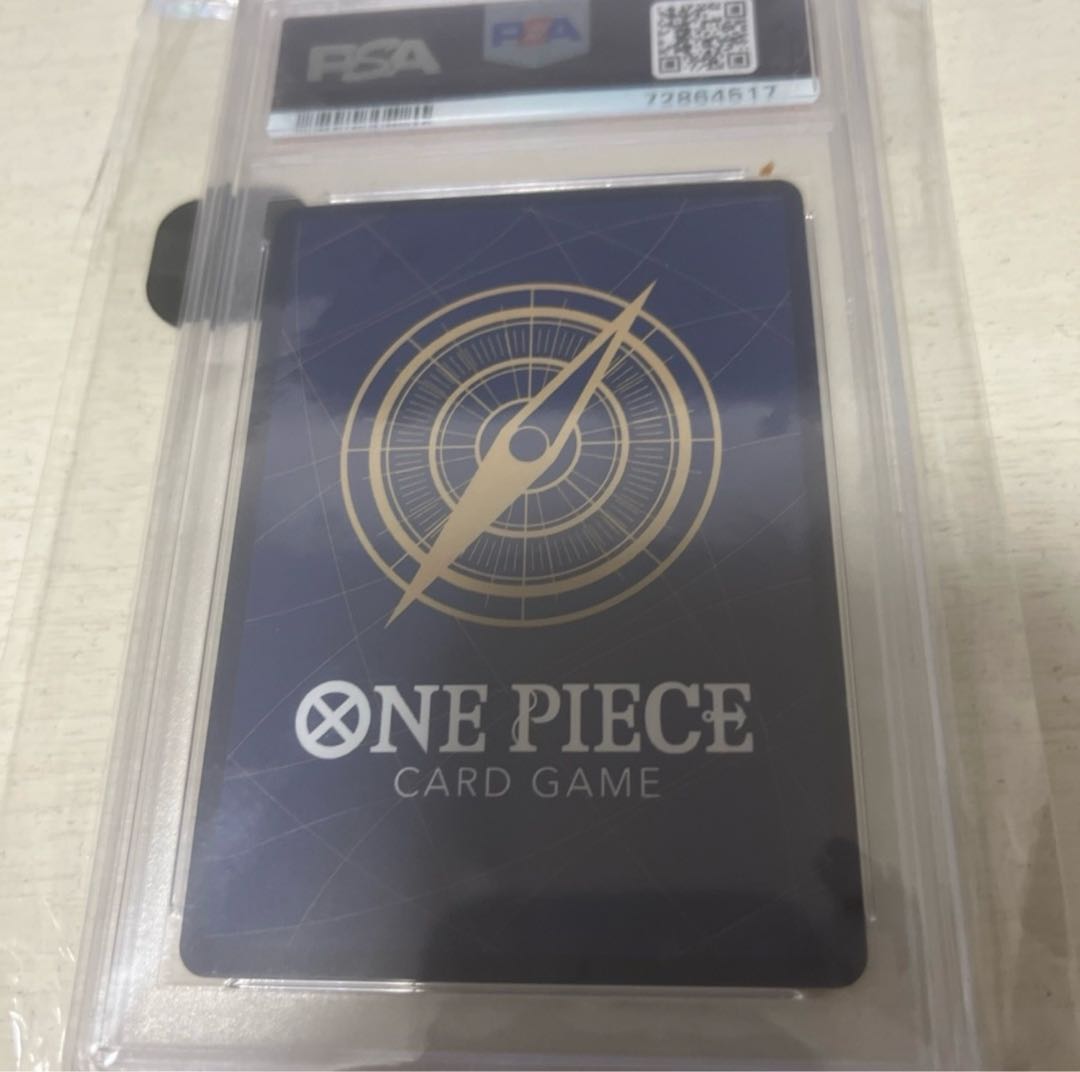 One Piece Card Portgas D. Ace Comipara PSA10