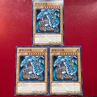 遊戯王 青眼の白龍【SD22】３枚セット