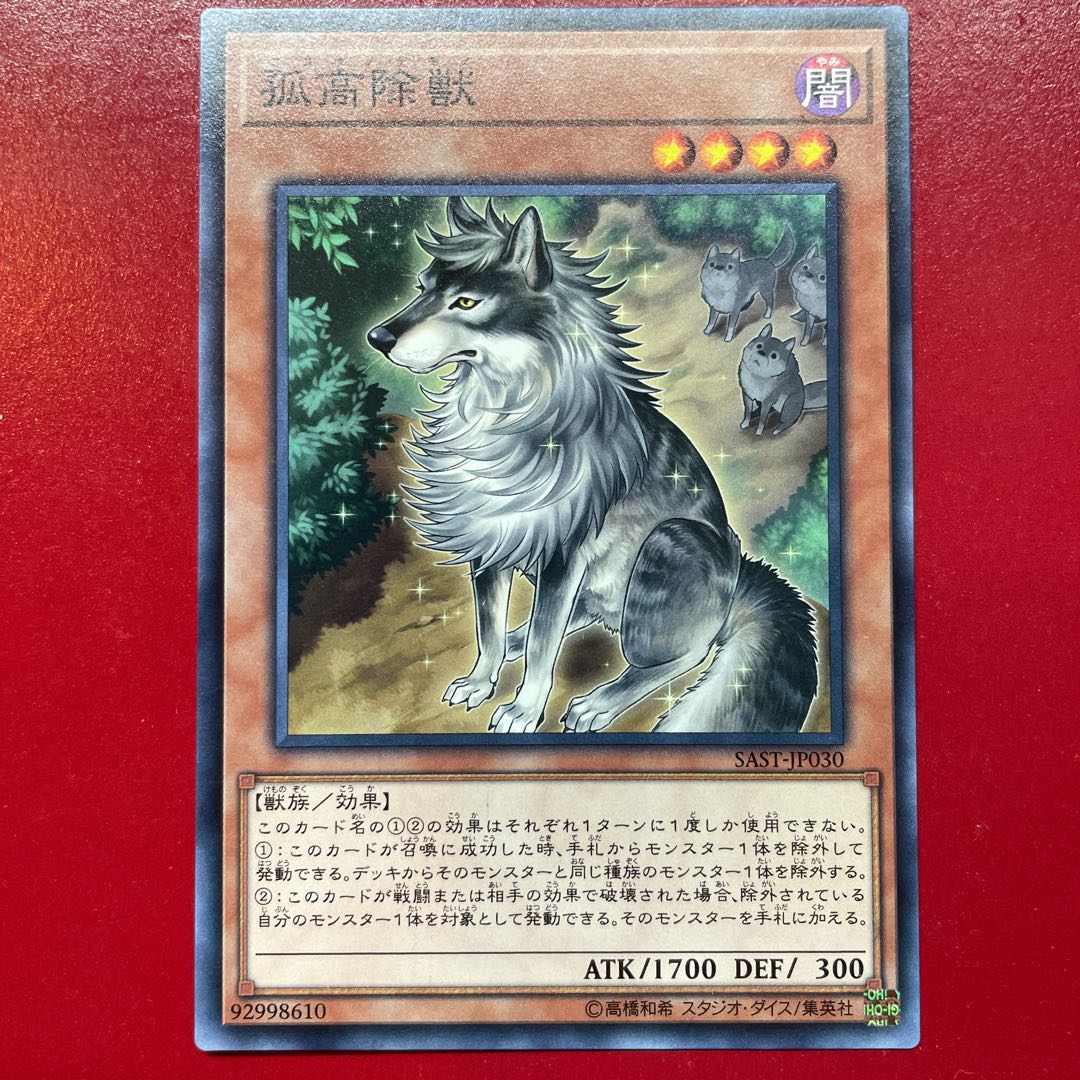 遊戯王 孤高除獣【SAST】ノーマル