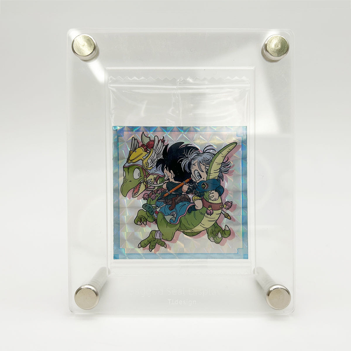 【撮影用に使用】TTdesign コレクションシール ディスプレイ(52mmシール袋ごと対応) チョコシール ウエハースシール