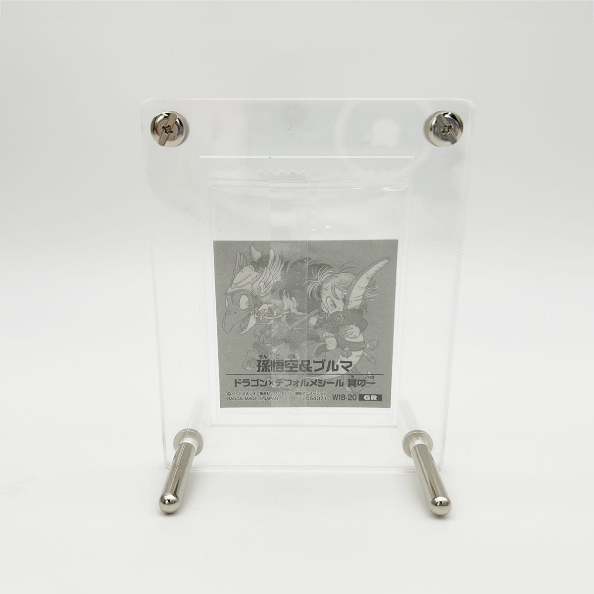 【撮影用に使用】TTdesign コレクションシール ディスプレイ(52mmシール袋ごと対応) チョコシール ウエハースシール