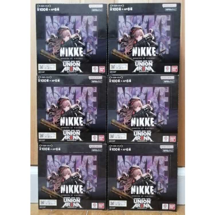 Flareon pack Victory: NIKKE [UA18BT] unopened box 6 boxes with tapes