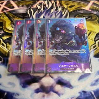 One Piece Card Buena Festa Promo Premium Card Collection Parallel Unopened 4 cards 4枚