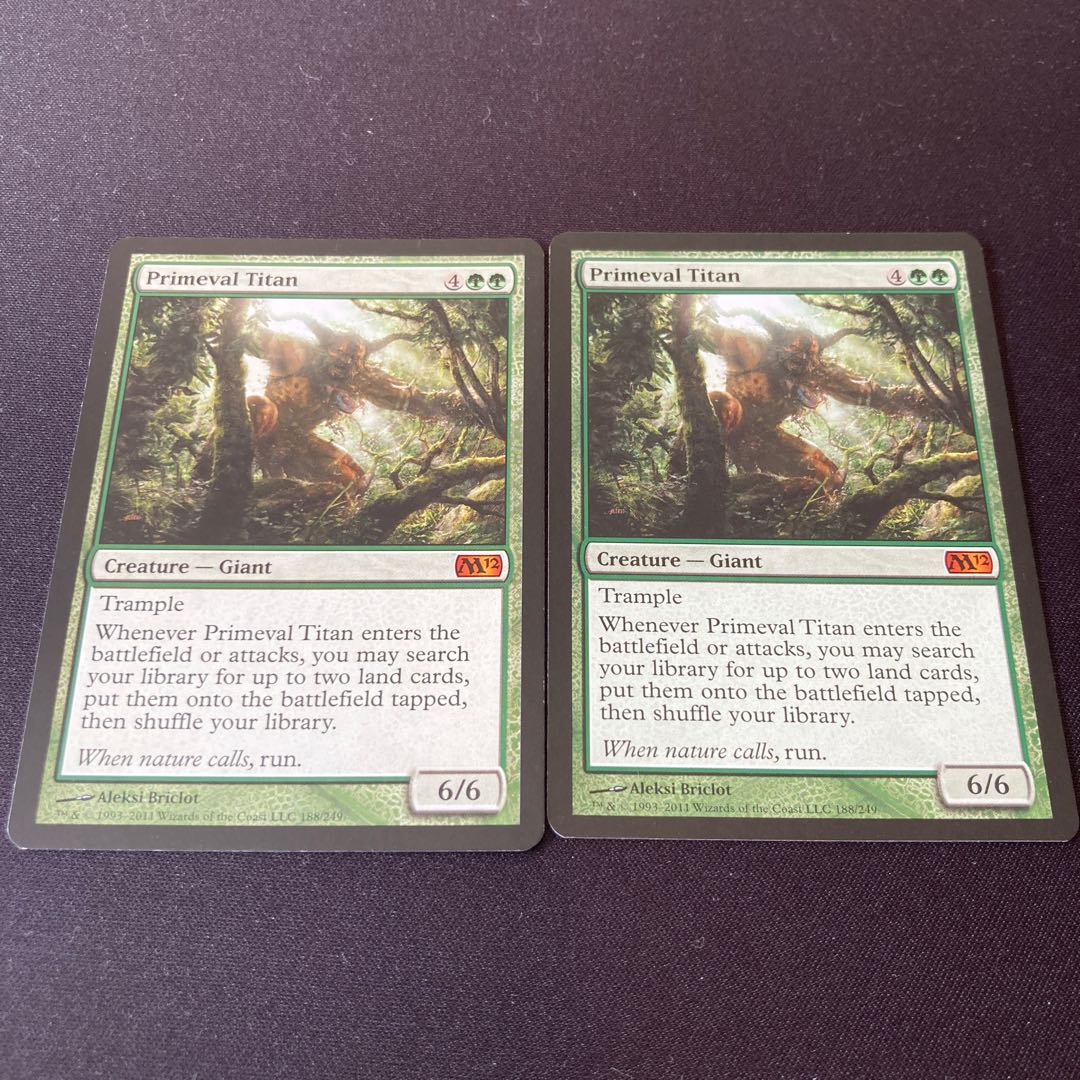 Primeval Titan x2 mtg
