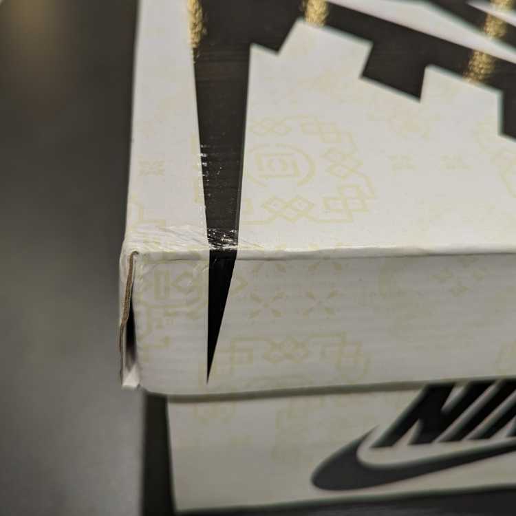 クロット × フラグメント × ナイキ ダンク ロー "ホワイト/ブラック" 26.5cm