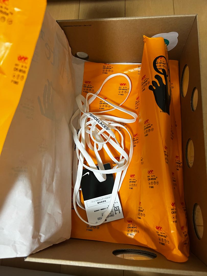 OFF-WHITE × Nike Dunk Low 1 Of 50 "21" Grey/White 26.5cm