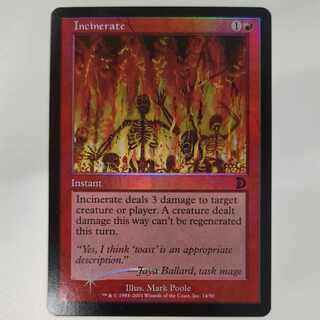 FOIL] Incinerate [DKM].
