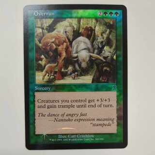 ODY] foil Overrun [English