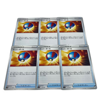 1501 [Pokémon Cards] Great Ball 6-card set 6枚