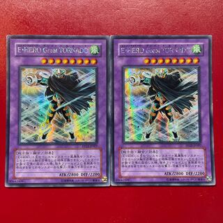 E・HERO Great TORNADO シークレットレア JP007