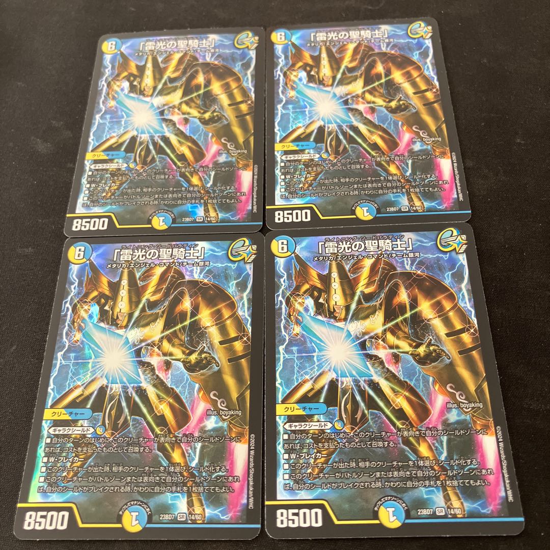 Lightning, the holy knight of light."