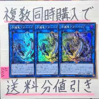 守護竜アガーペイン　スーパー×3枚　遊戯王②