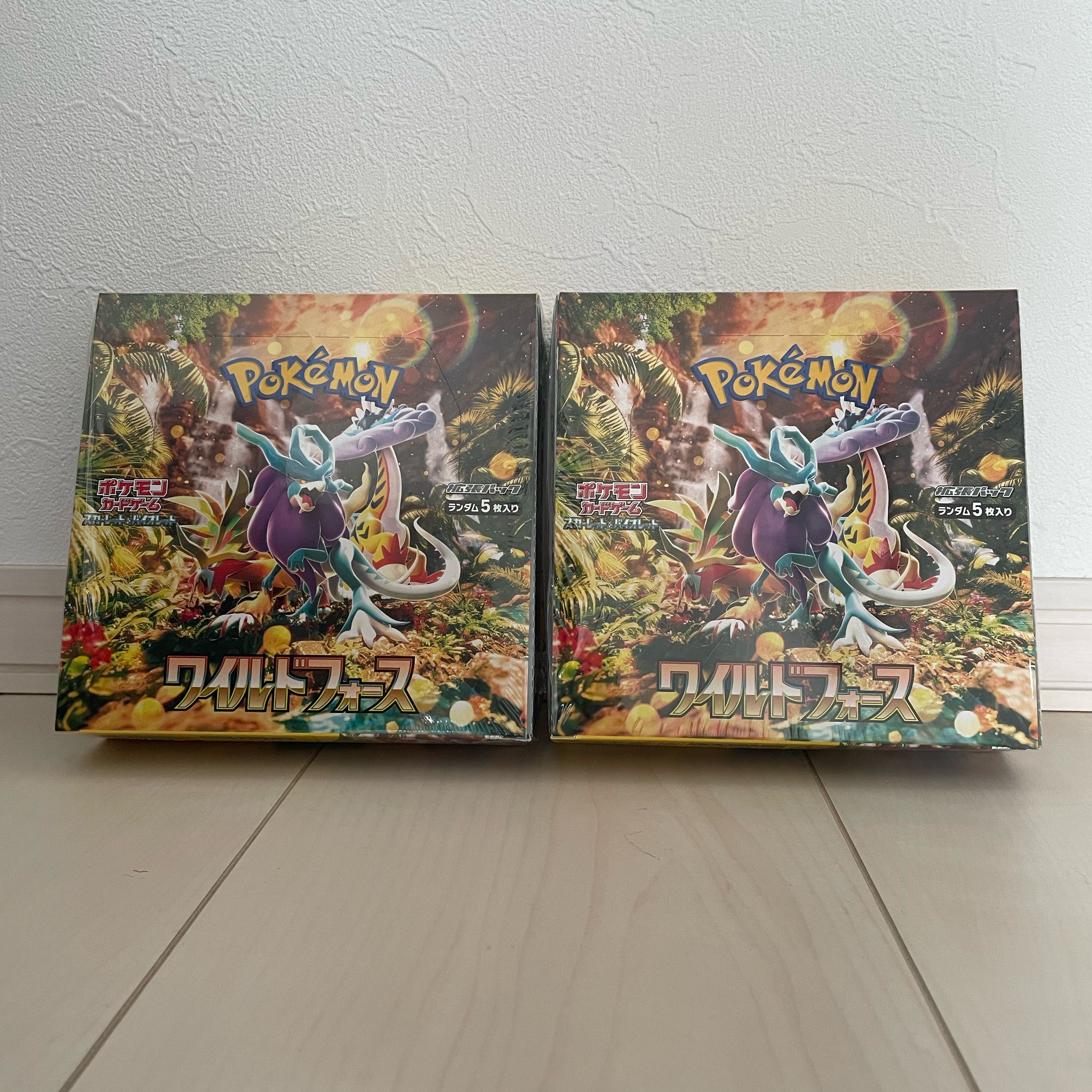 Pokémon Card Wild Riryoku 2BOX with Shrink 2BOX