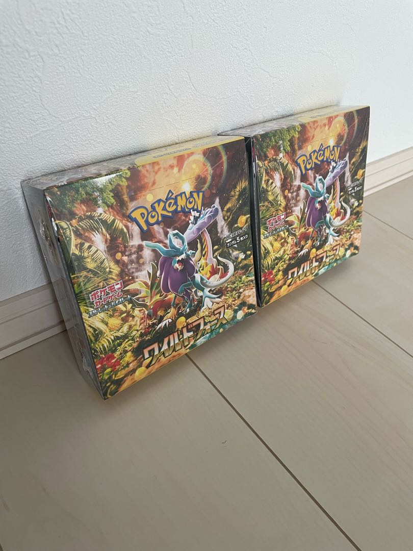 Pokémon Card Wild Riryoku 2BOX with Shrink 2BOX