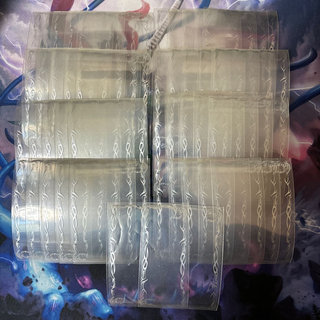 42 old official clear sleeves