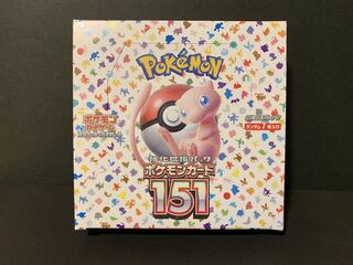強化拡張パック「ポケモンカード151（イチゴーイチ）」 未開封BOX  1BOX