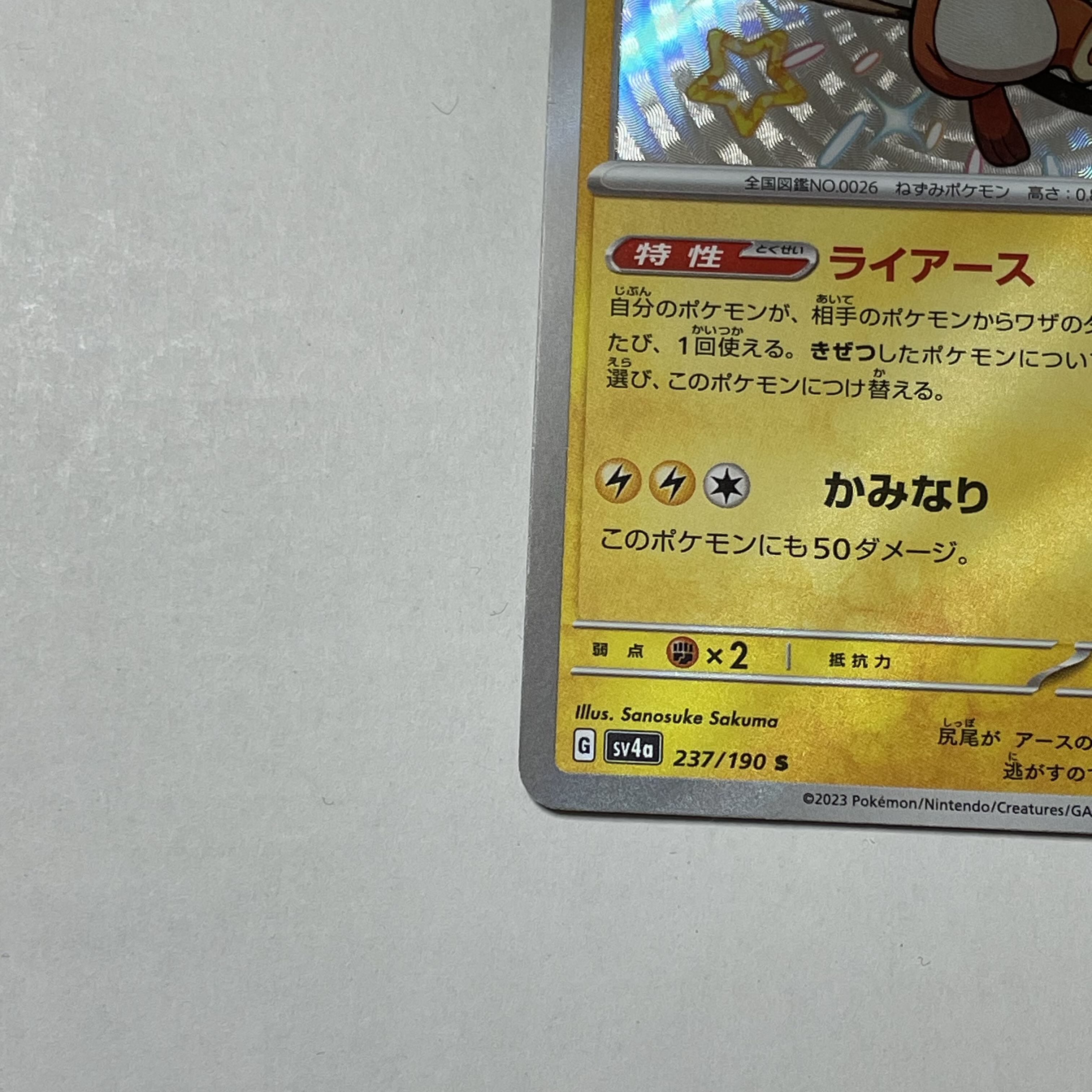 Raichu S 237/190