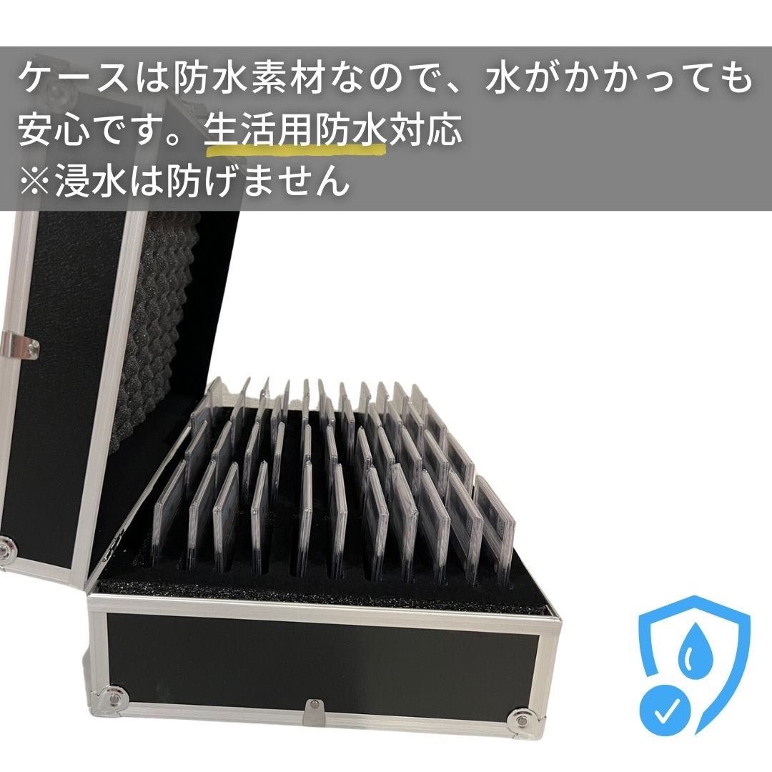 New, unused] psa attaché case for cards, holds 44 cards, large capacity, protective case for Pokémon cards and Pokémon cards.