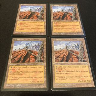Wasteland x4 mtg