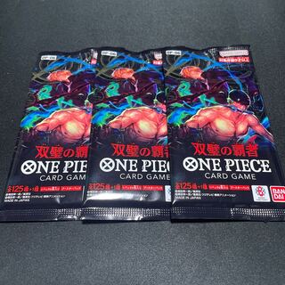 ワンピース 双璧の覇者 3パック 未開封 ①