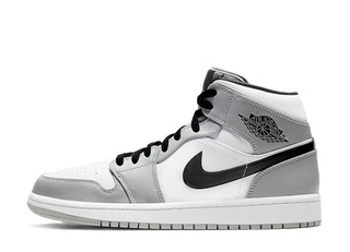 Nike Air Jordan 1 Mid Light Smoke Grey/Black-White 28cm