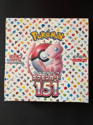 Enhanced Expansion Pack "Pokémon Card 151 (Ichigoichi)" Unopened box 1BOX