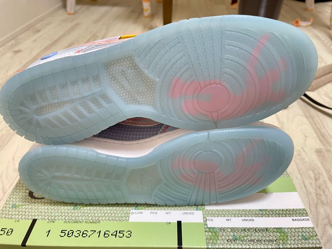 ユニオン × ナイキ ダンク ロー "アルゴン" 28cm