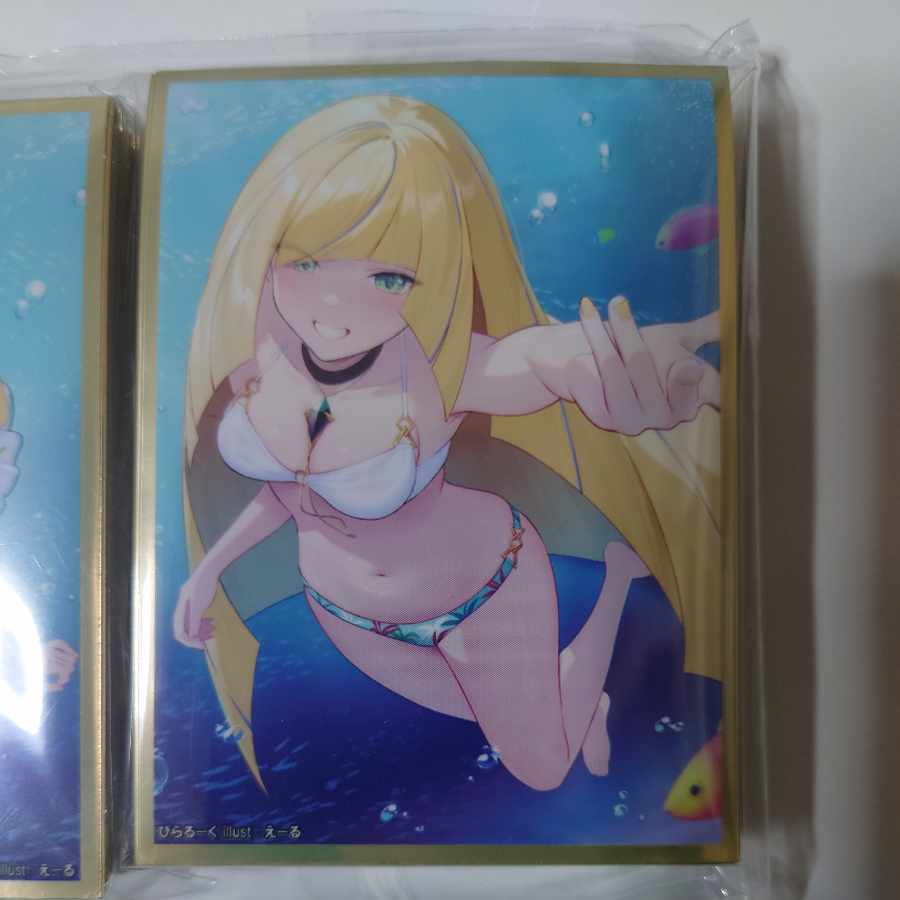 Pokémon Water Wear Lillie&Water Wear Lusamine Sleeve Set/Pillar Rooke