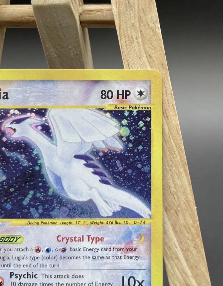 Pokemon Card Lugia Lugia Lugia Qu Squirrel Tar Type 1st Edition Charizard Hikaru Charizard shining charizard crystal type le PSA BGS