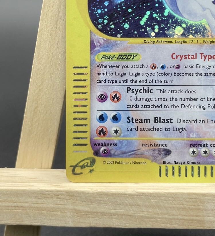 Pokemon Card Lugia Lugia Lugia Qu Squirrel Tar Type 1st Edition Charizard Hikaru Charizard shining charizard crystal type le PSA BGS