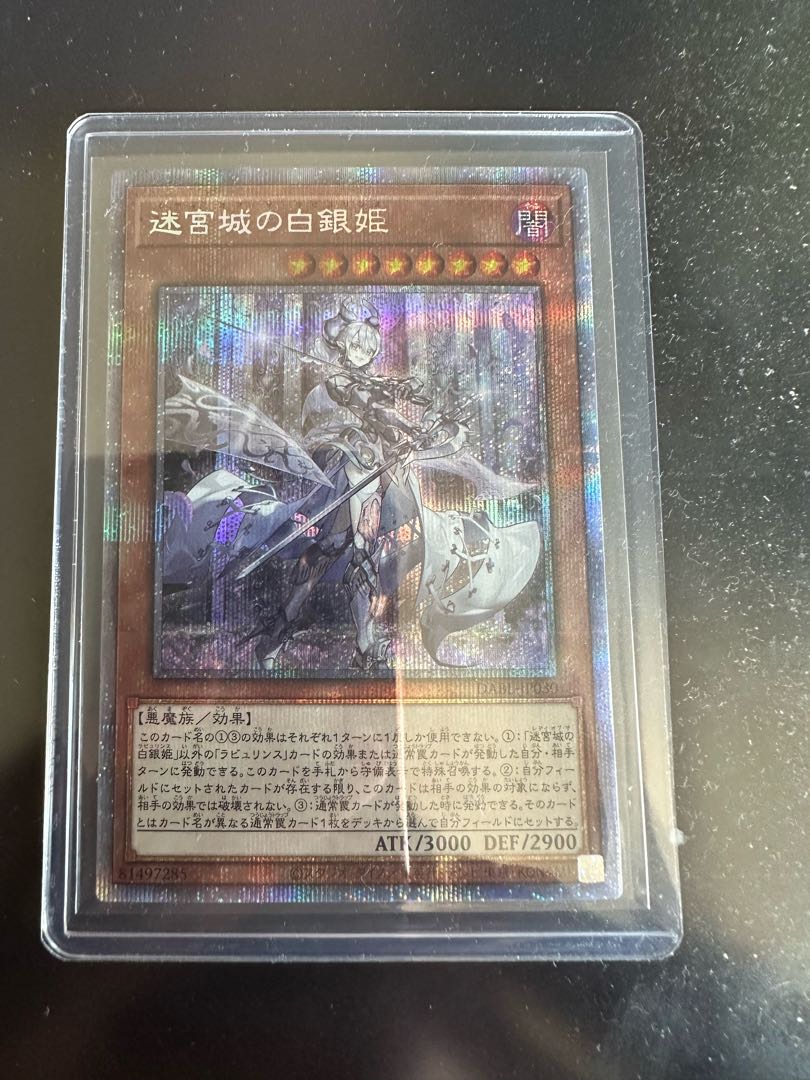 The White Silver Princess of the Labyrinth Castle