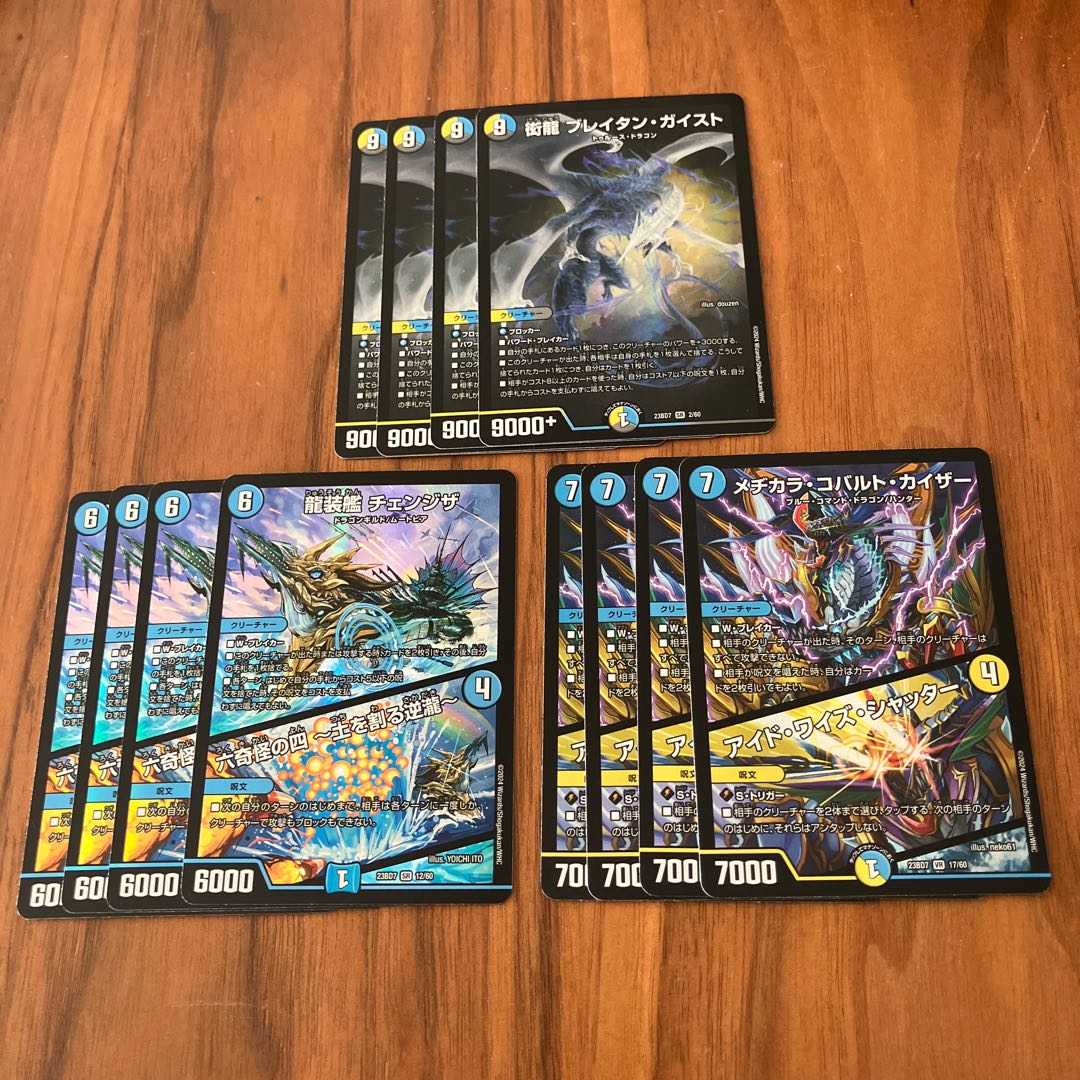 メヂカラ・コバルト・カイザー　／　アイド・ワイズ・シャッター　龍装艦 チェンジザ｜六奇怪の四 -土を割る逆瀧-