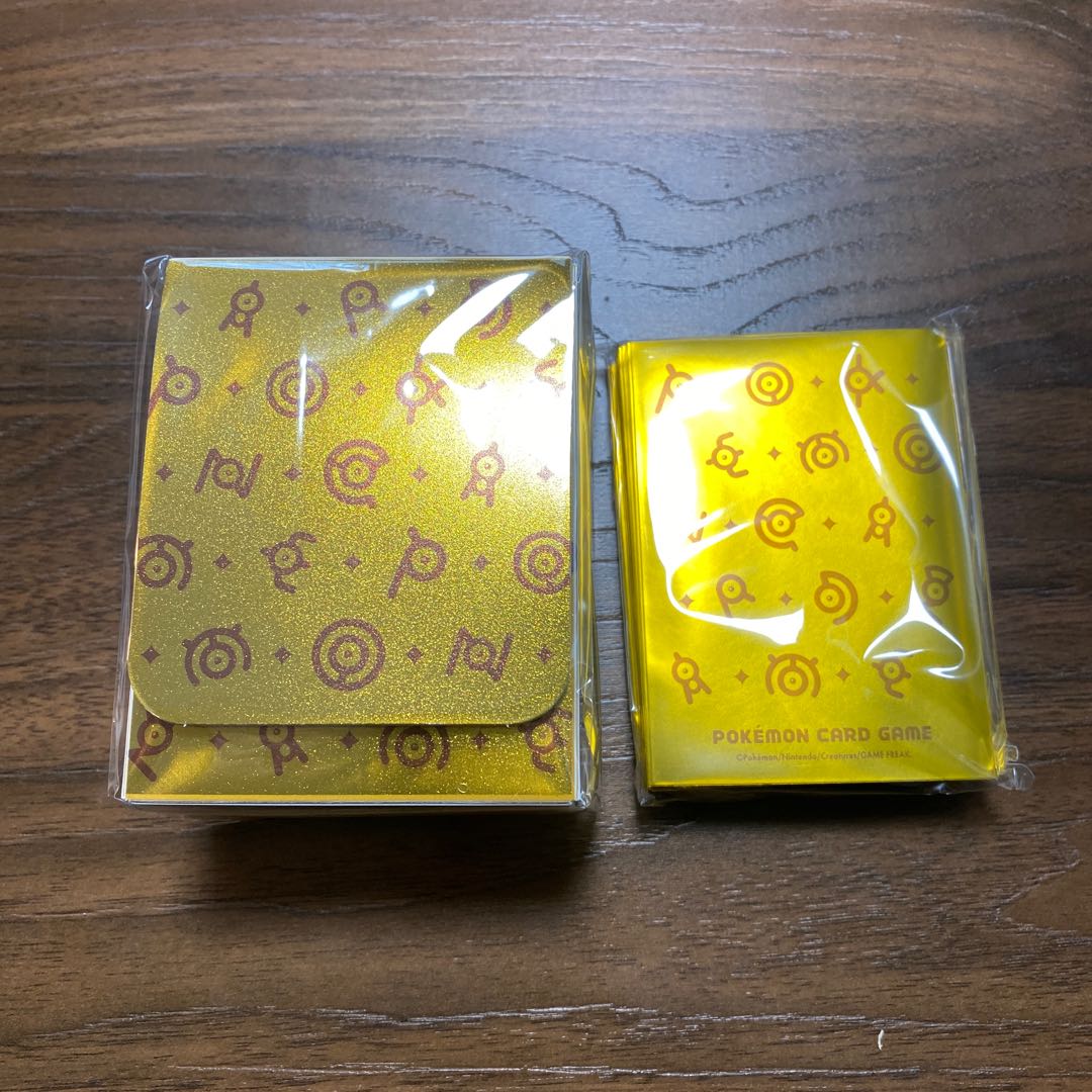 Mysterious Treasure Unown Supply Sleeve & Deck Case Shipping Included