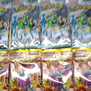 Pokémon Cards "Cyberjudge and Wild Riryoku 4-Pack" 1パック