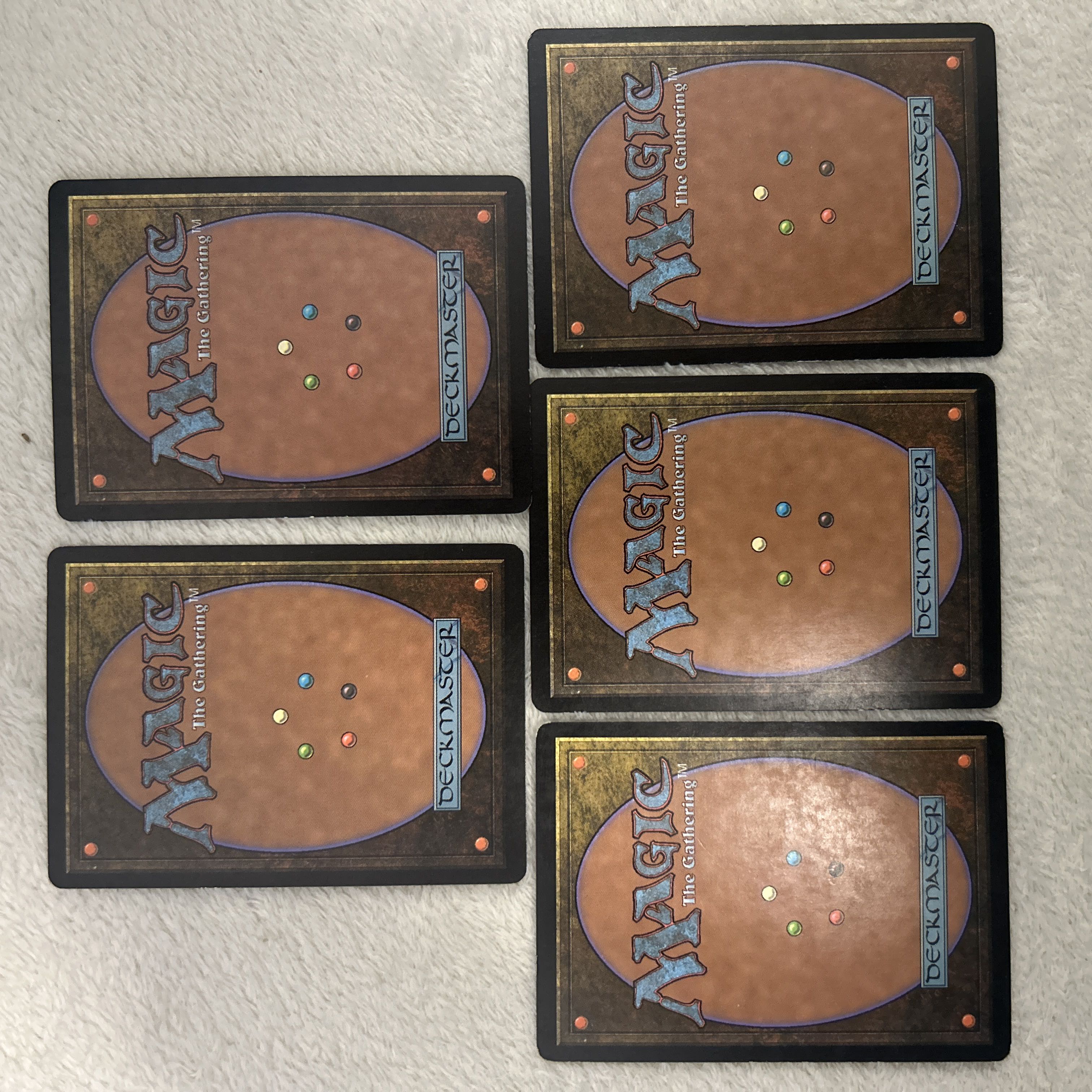 Set of 5: Torment Land: Uncommon "Tainted Wood/Befoul Field/Tainted Isle